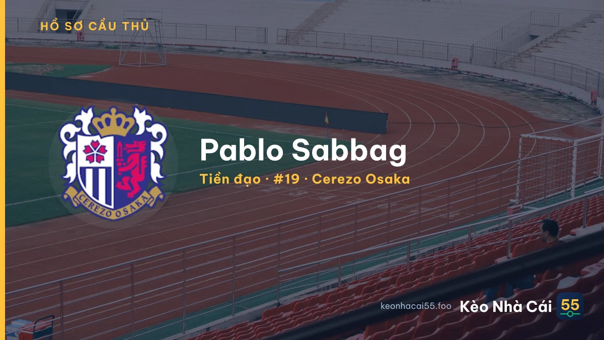 Pablo Sabbag — Cerezo Osaka