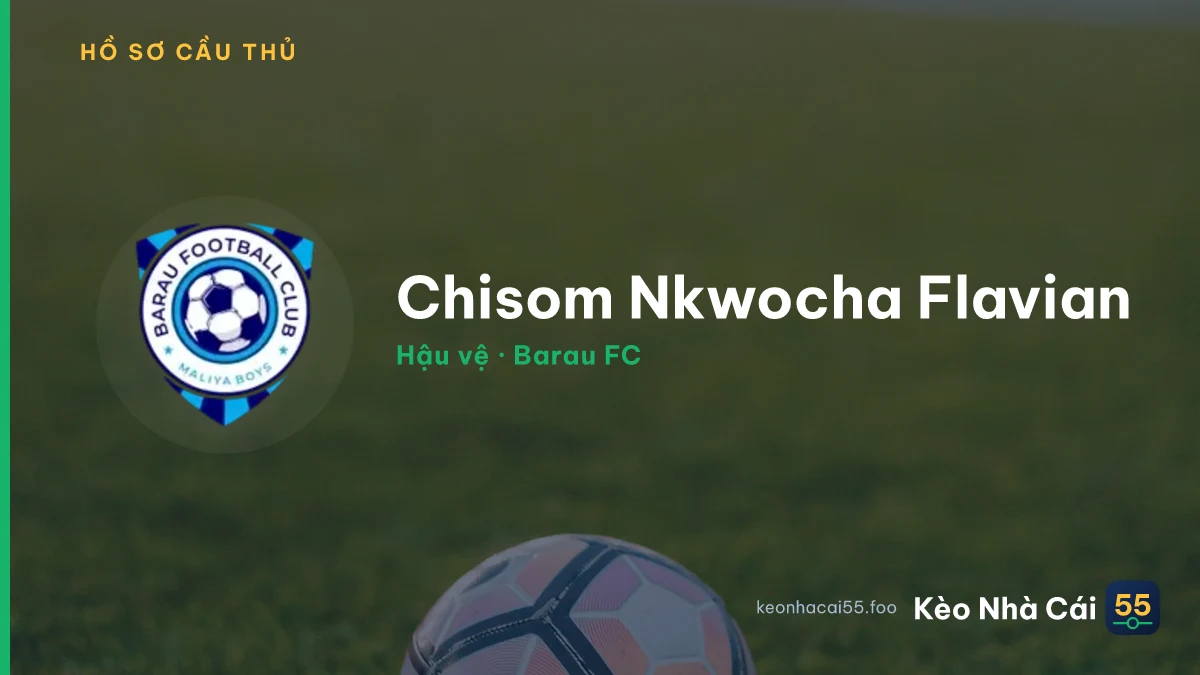 Chisom Nkwocha Flavian — Barau FC