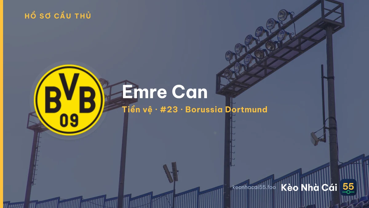 Emre Can — Borussia Dortmund