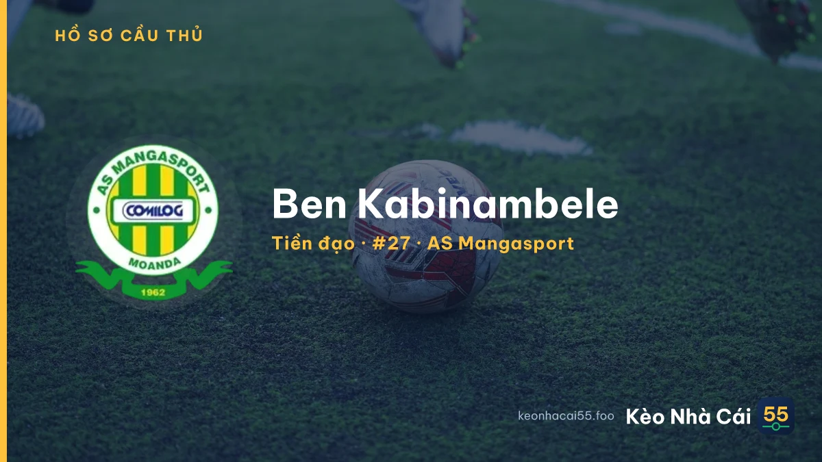 Ben Kabinambele — AS Mangasport