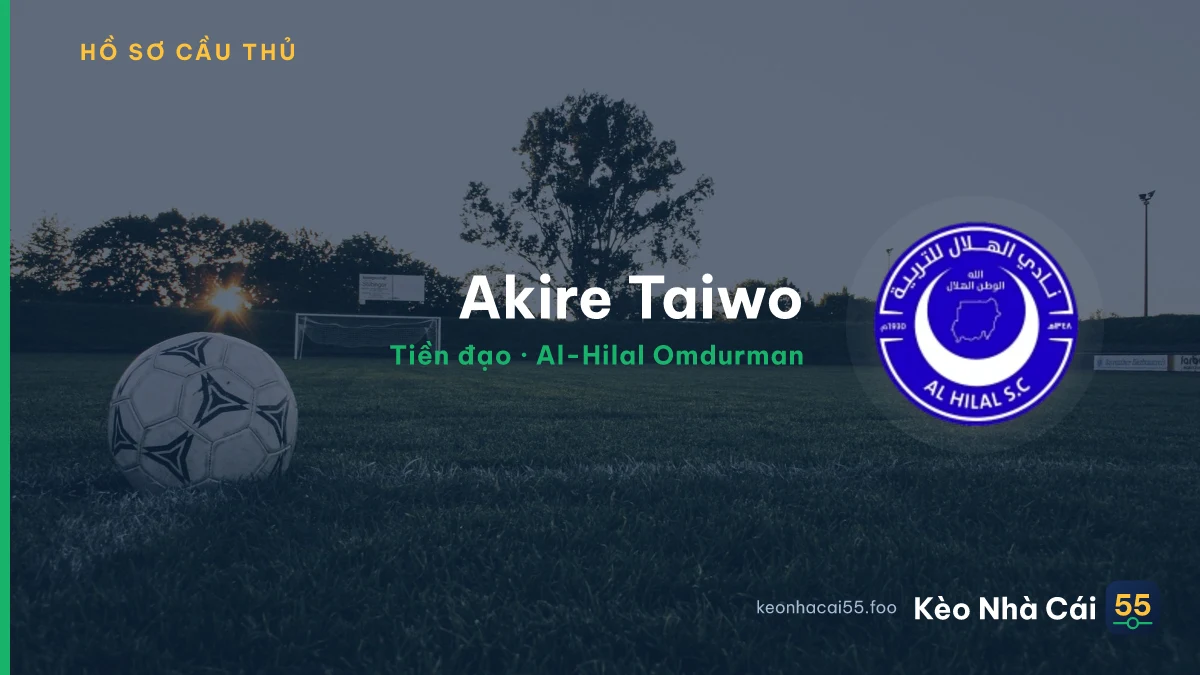 Akire Taiwo — Al-Hilal Omdurman
