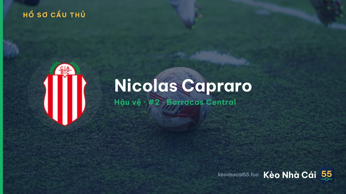 Nicolas Capraro — Barracas Central