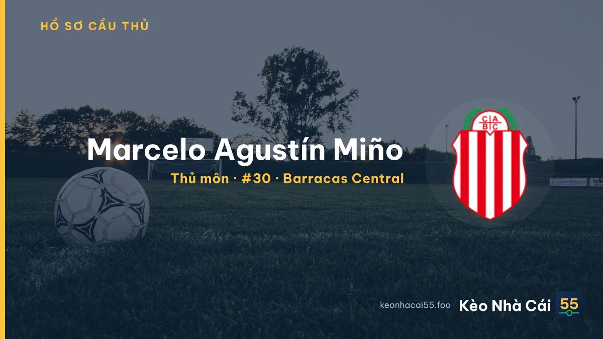 Marcelo Agustín Miño — Barracas Central