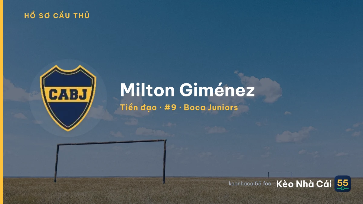 Milton Giménez — Boca Juniors