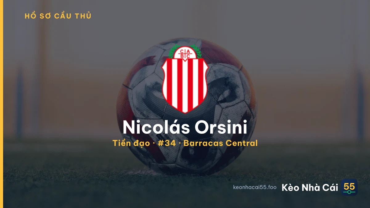 Nicolás Orsini — Barracas Central