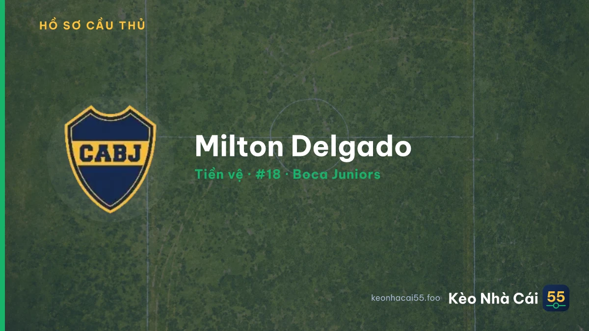 Milton Delgado — Boca Juniors