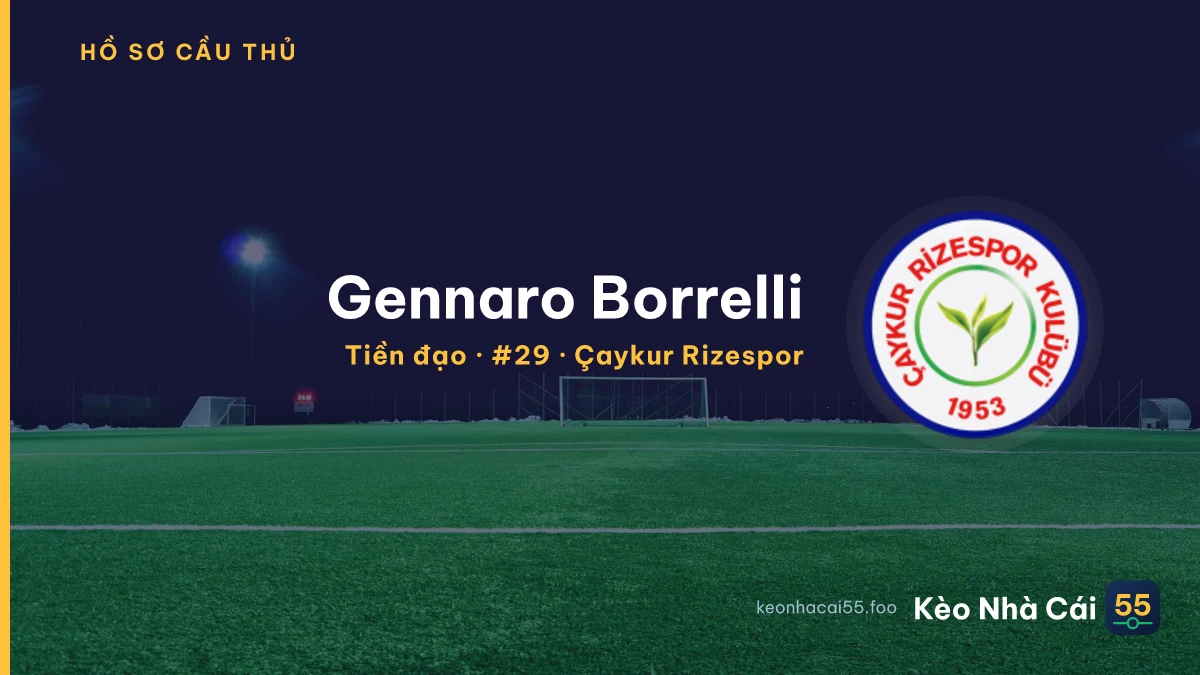 Gennaro Borrelli — Çaykur Rizespor