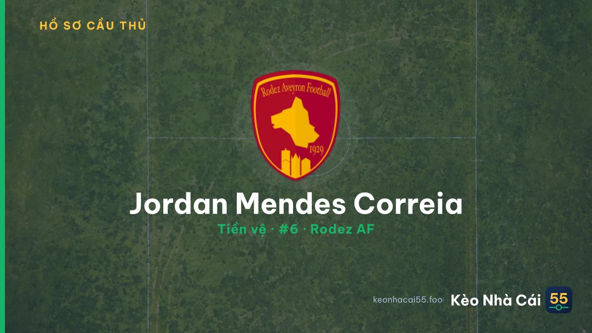 Jordan Mendes Correia — Rodez AF