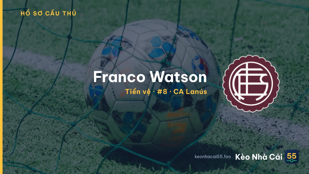 Franco Watson — CA Lanús