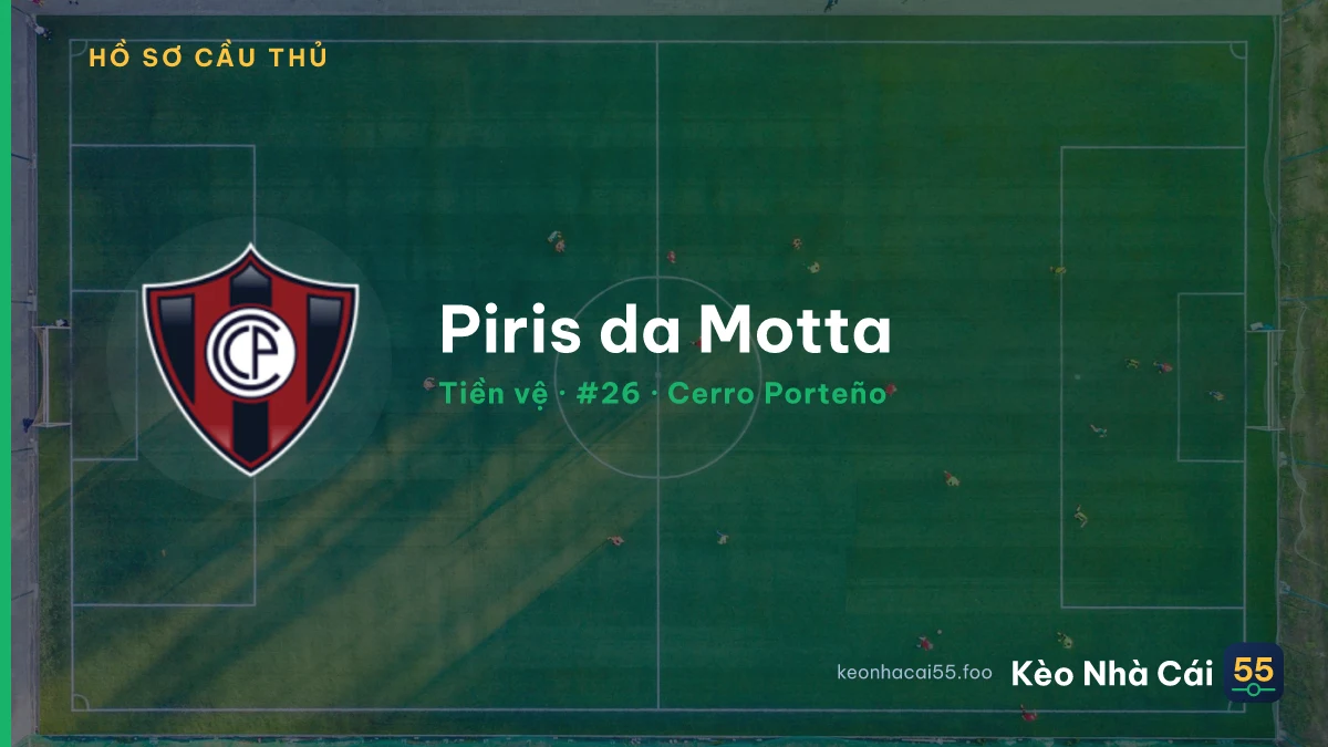 Piris da Motta — Cerro Porteño