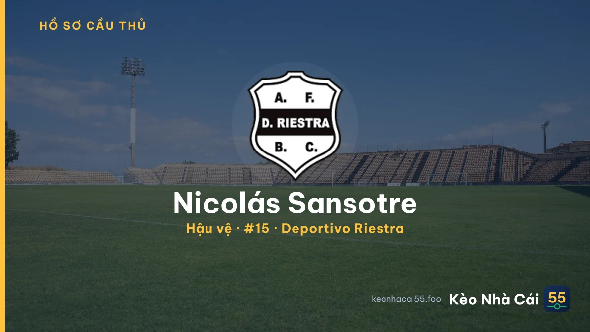 Nicolás Sansotre — Deportivo Riestra