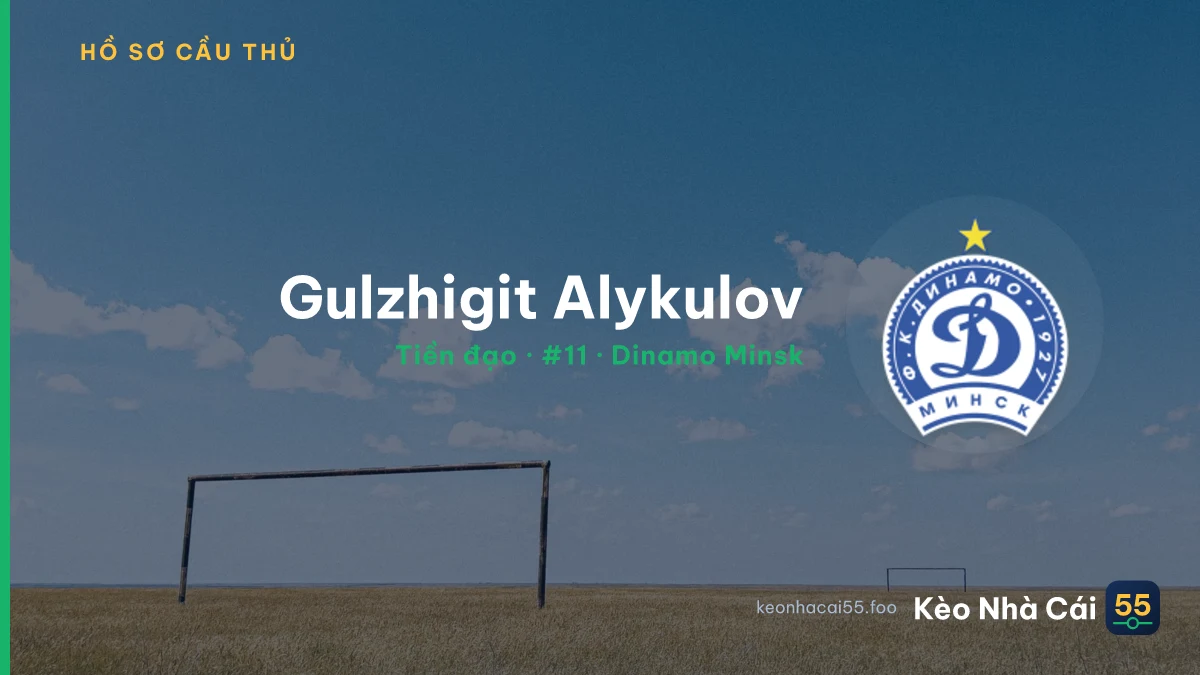 Gulzhigit Alykulov — Dinamo Minsk