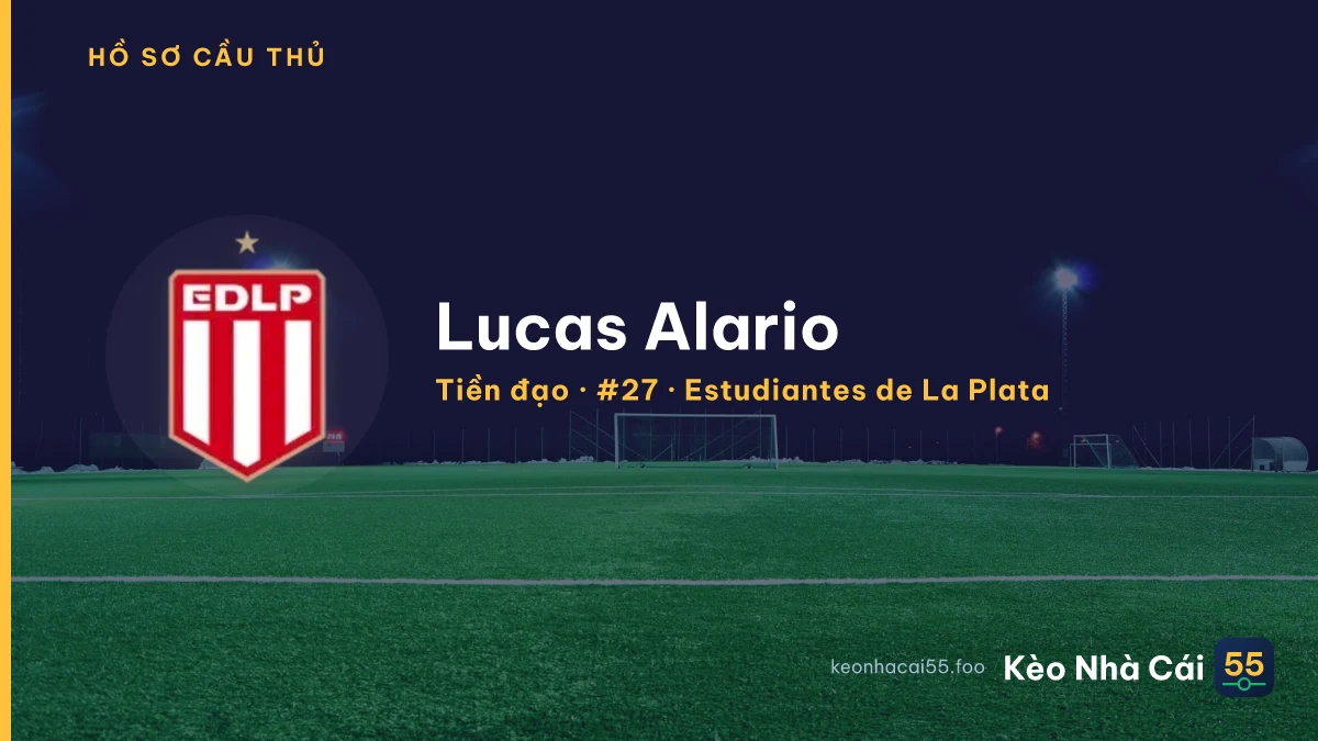 Lucas Alario — Estudiantes de La Plata