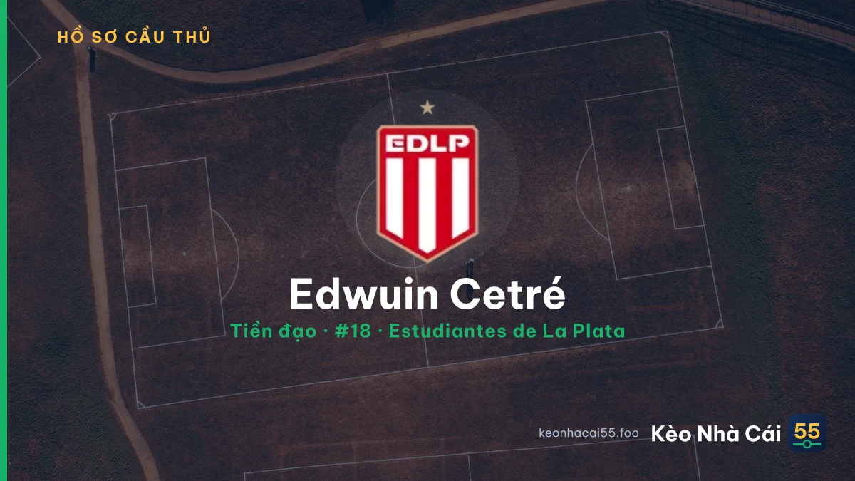 Edwuin Cetré — Estudiantes de La Plata