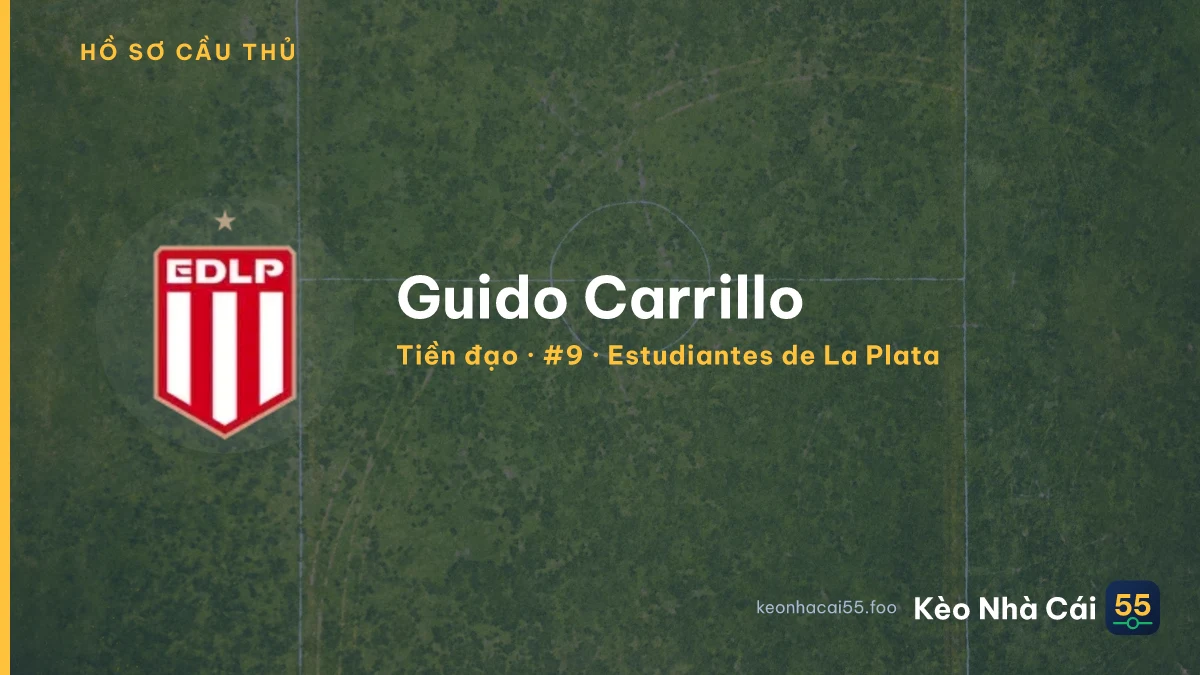 Guido Carrillo — Estudiantes de La Plata