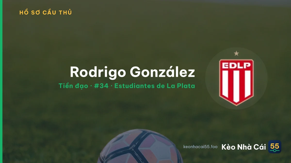 Rodrigo González — Estudiantes de La Plata