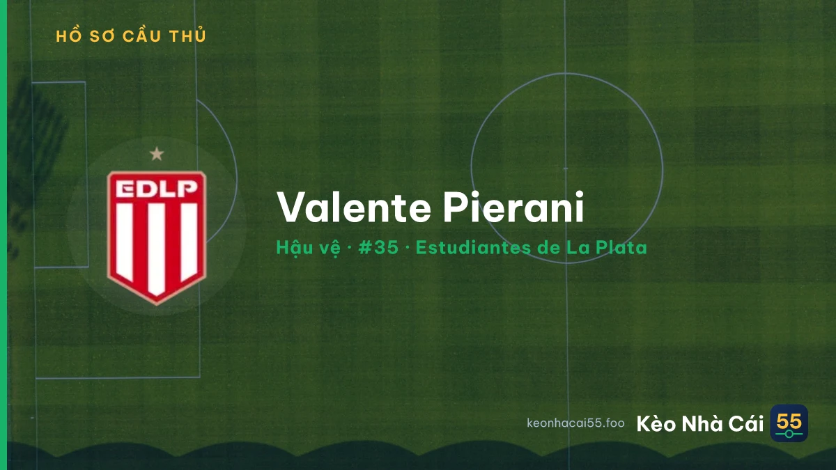 Valente Pierani — Estudiantes de La Plata