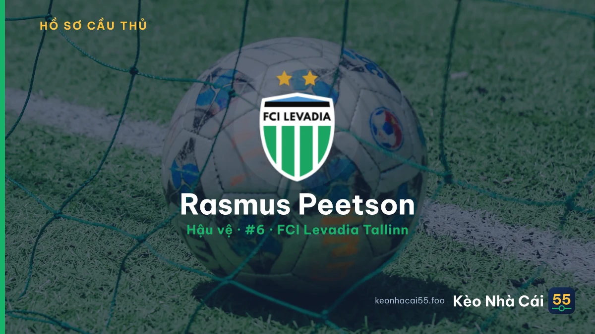 Rasmus Peetson — FCI Levadia Tallinn