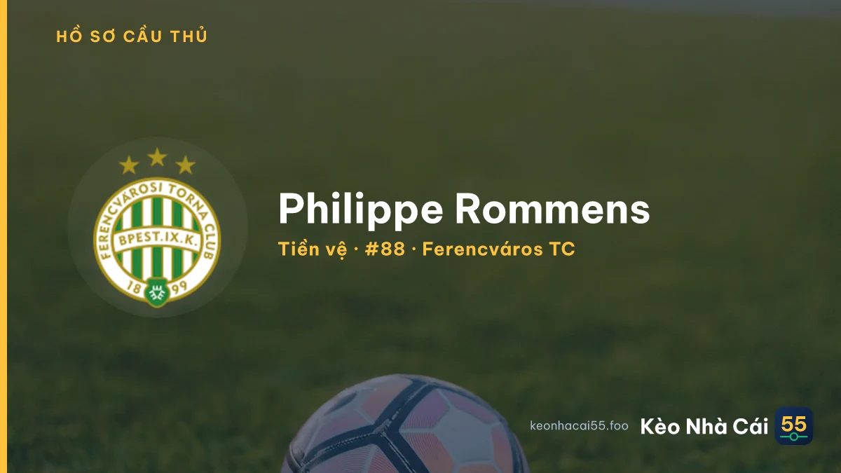Philippe Rommens — Ferencváros TC