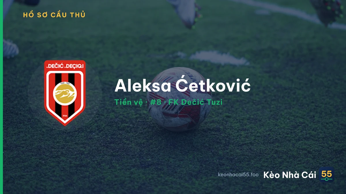 Aleksa Ćetković — FK Dečić Tuzi
