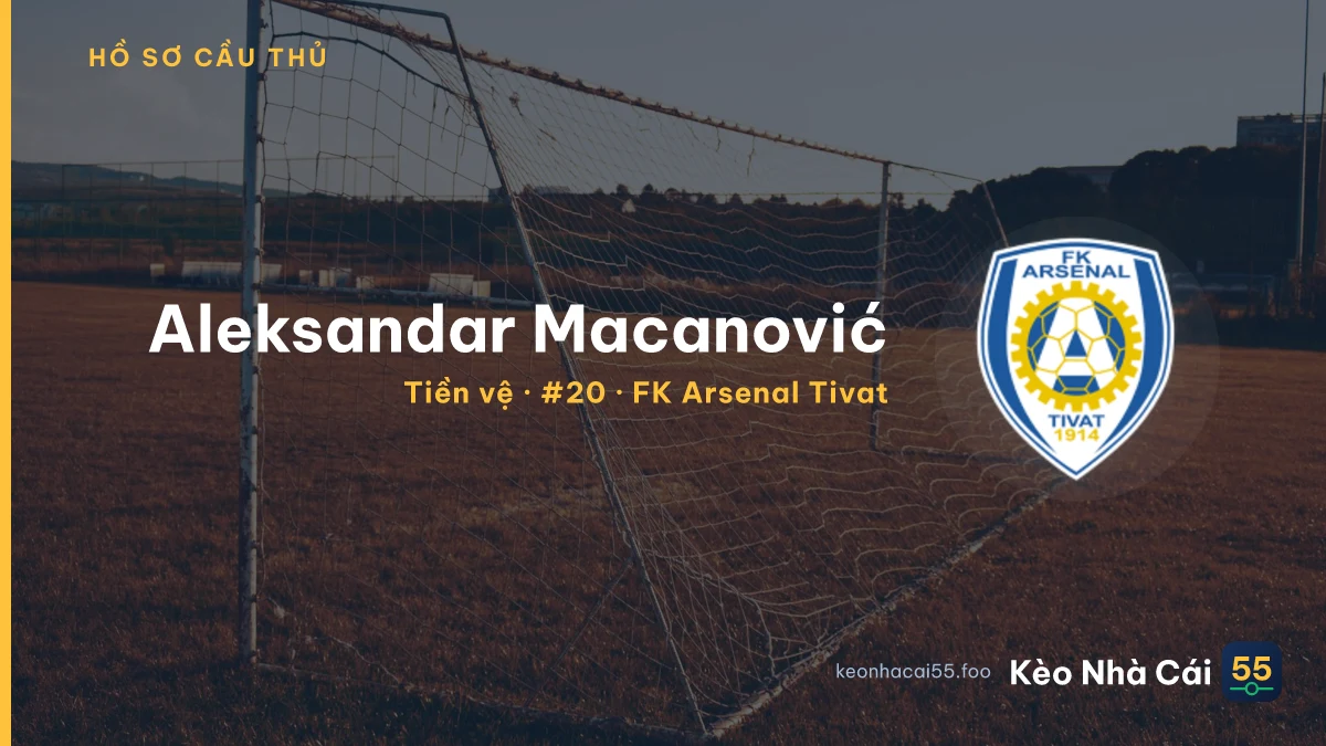 Aleksandar Macanović — FK Arsenal Tivat