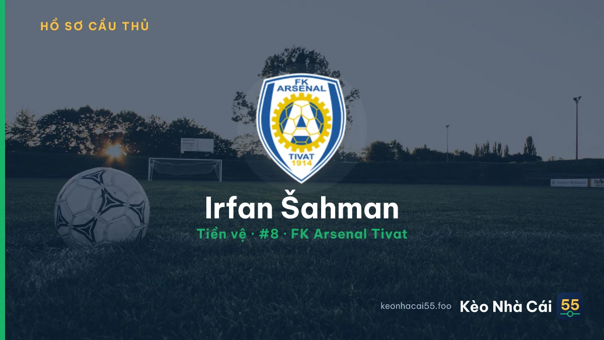 Irfan Šahman — FK Arsenal Tivat