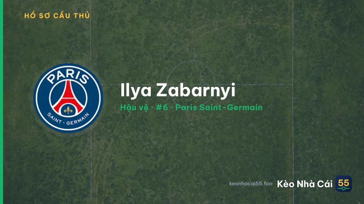 Ilya Zabarnyi — Paris Saint-Germain