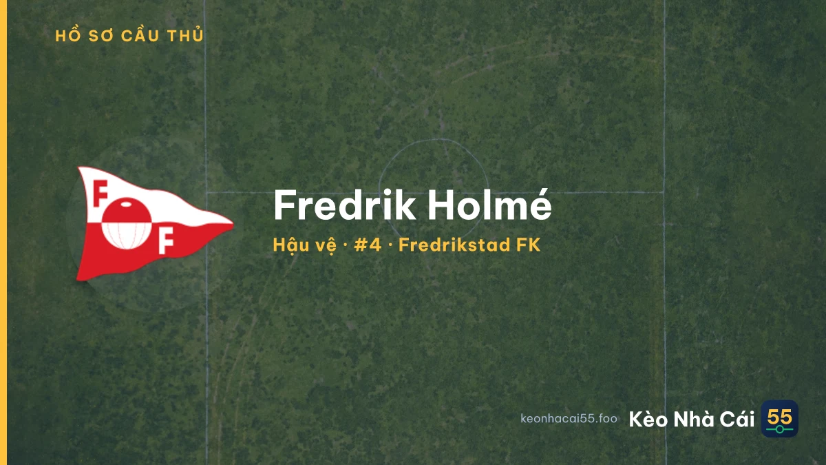 Fredrik Holmé — Fredrikstad FK