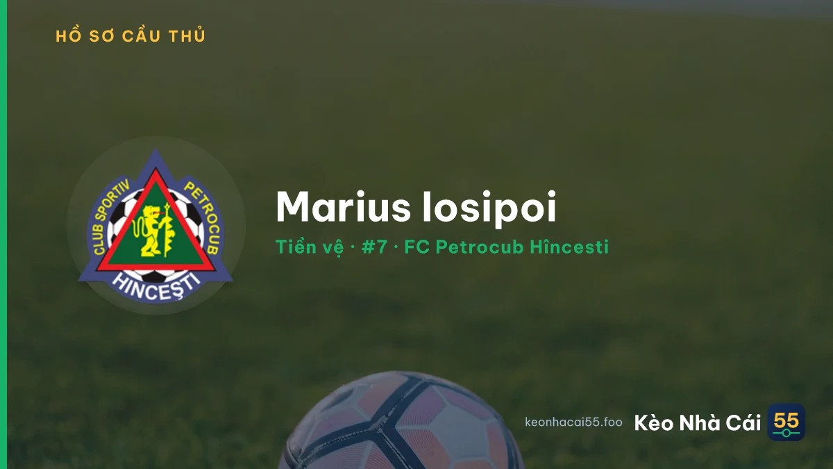 Marius Iosipoi — FC Petrocub Hîncesti