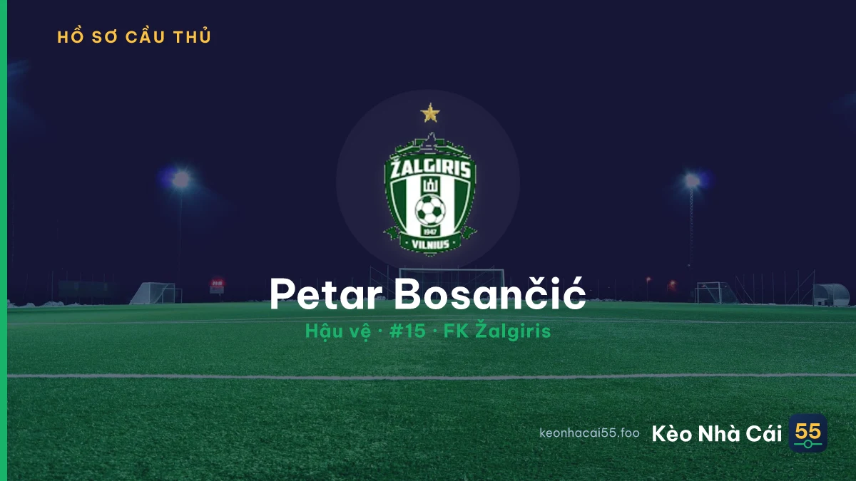 Petar Bosančić — FK Žalgiris