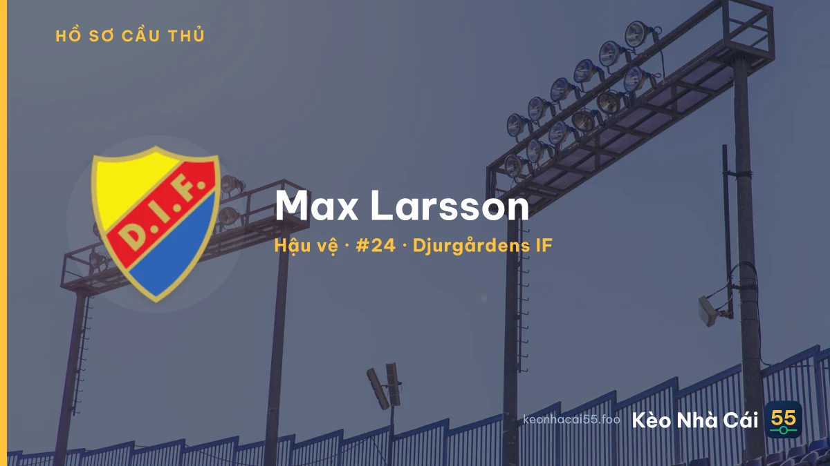 Max Larsson — Djurgårdens IF