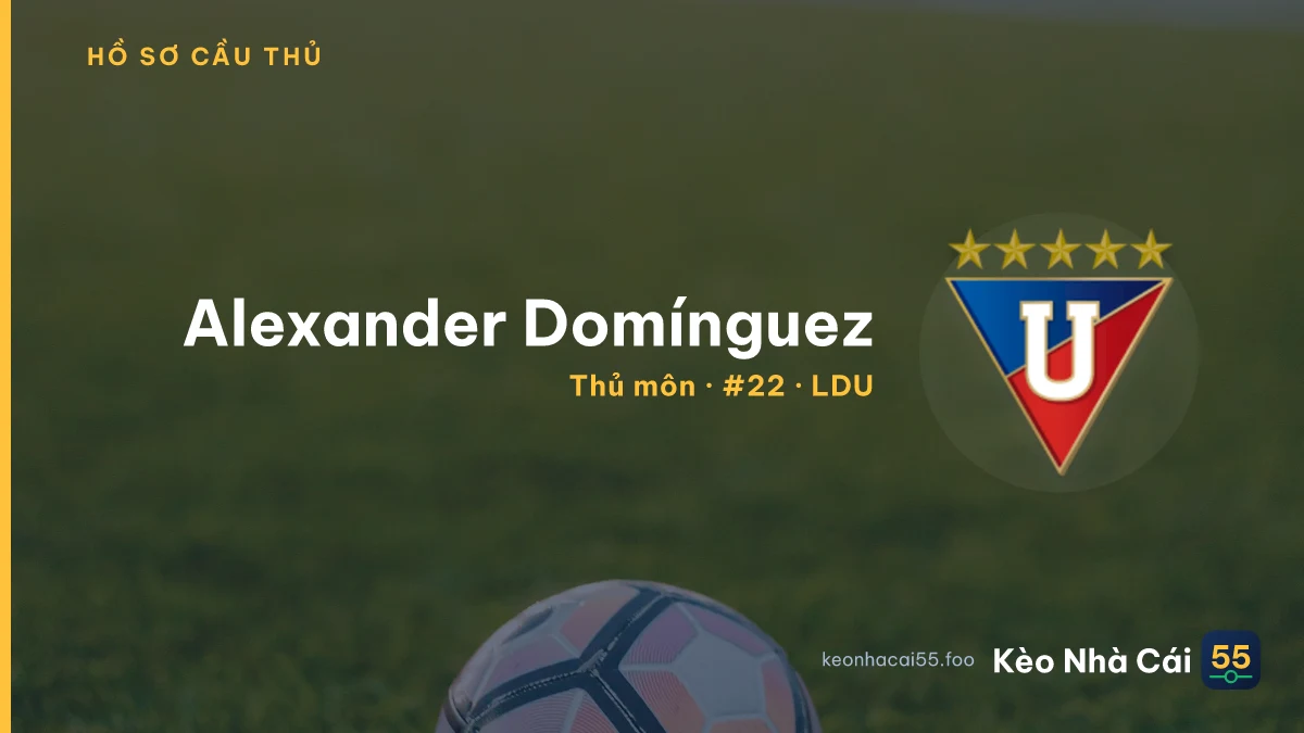 Alexander Domínguez — LDU