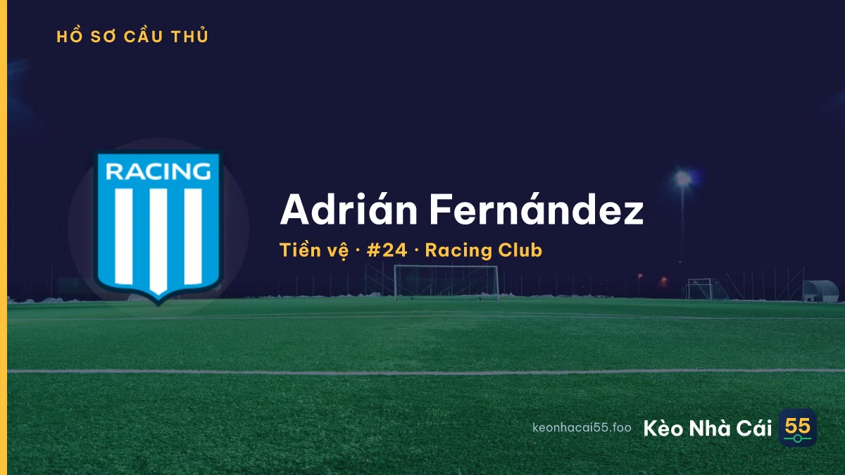 Adrián Fernández — Racing Club