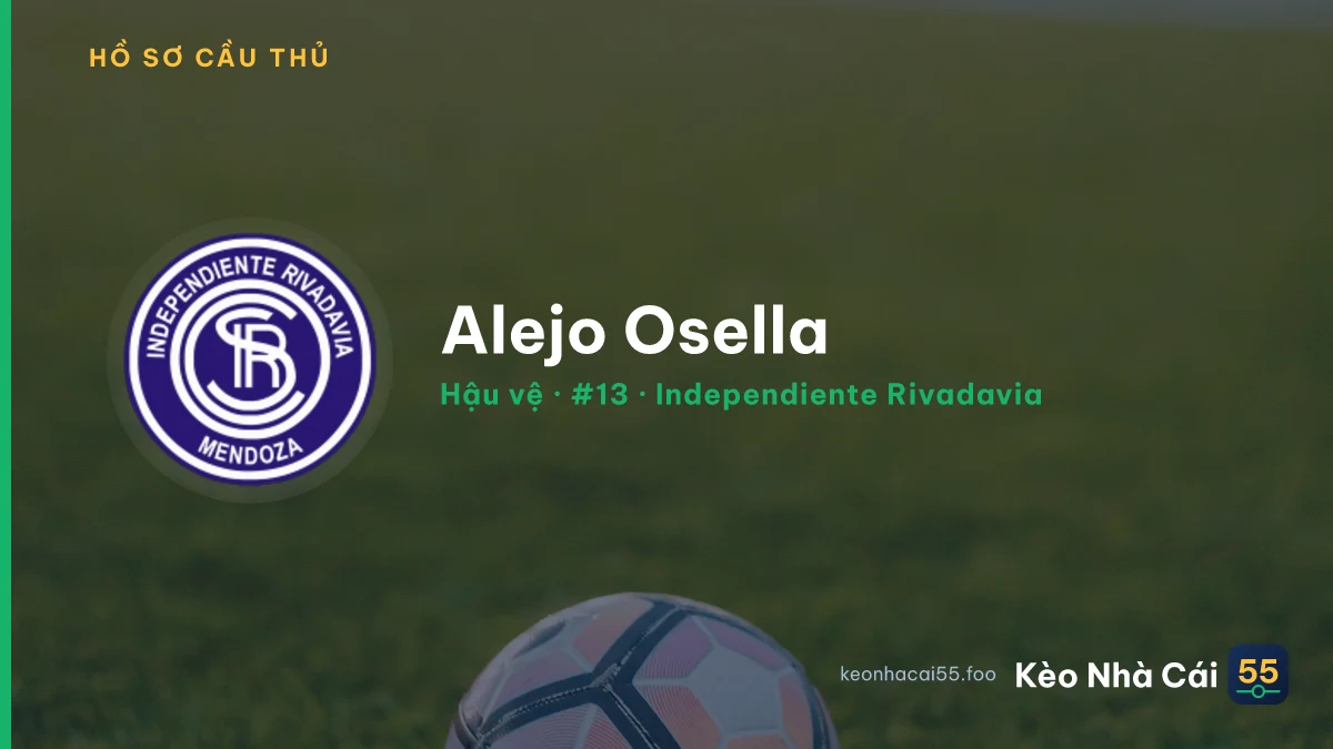Alejo Osella — Independiente Rivadavia