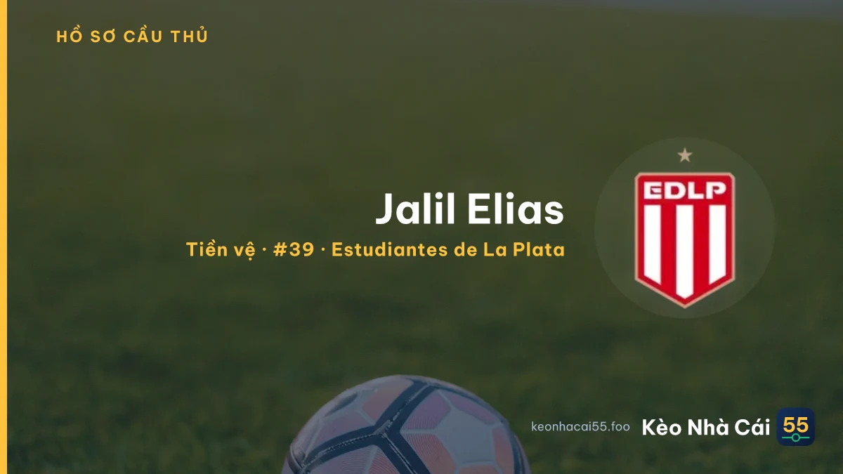 Jalil Elias — Estudiantes de La Plata