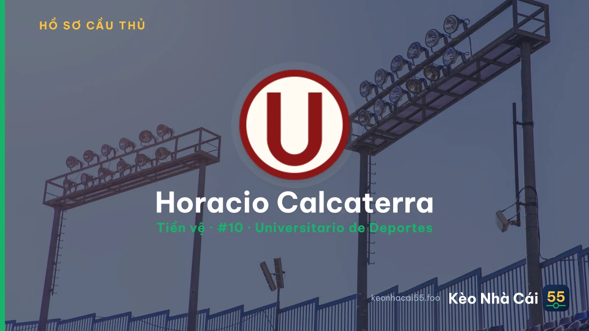 Horacio Calcaterra — Universitario de Deportes
