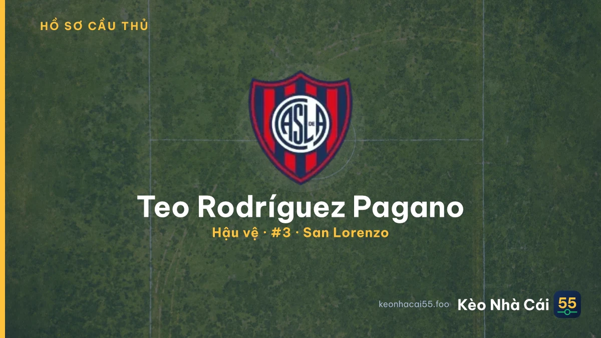 Teo Rodríguez Pagano — San Lorenzo
