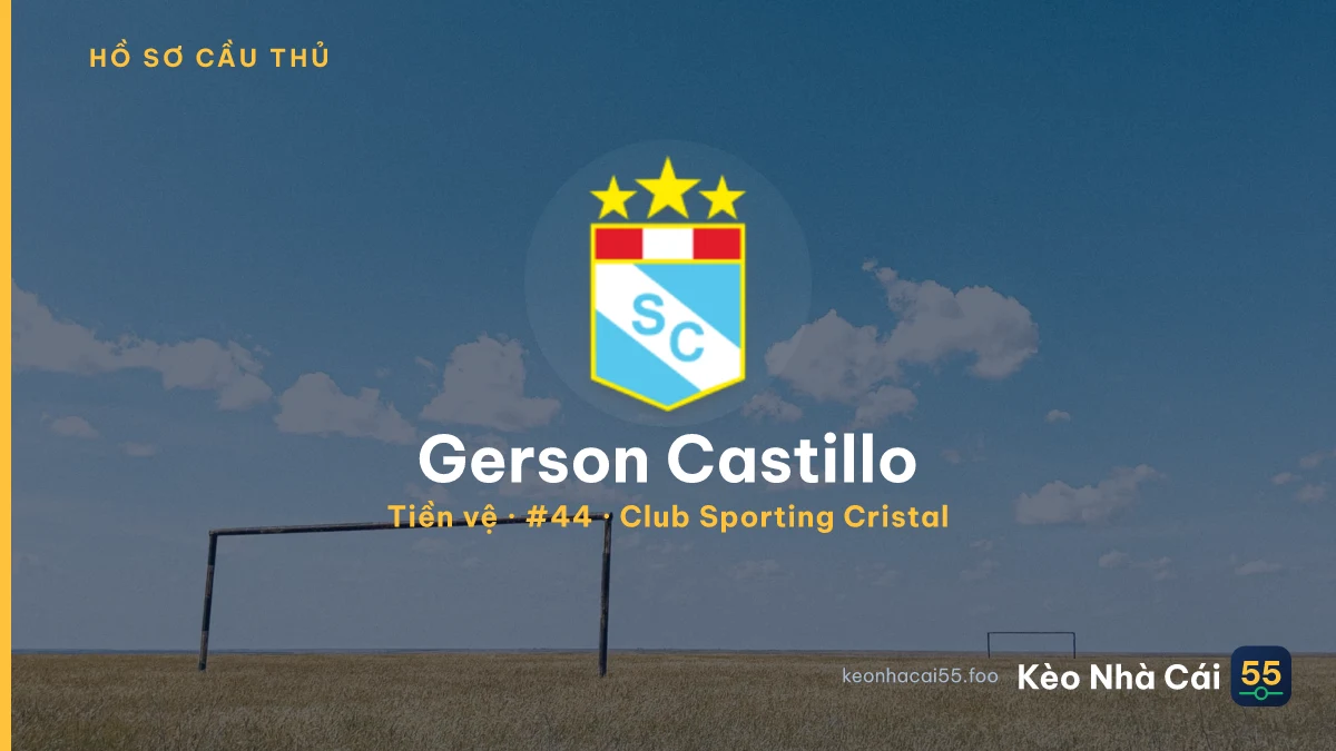Gerson Castillo — Club Sporting Cristal
