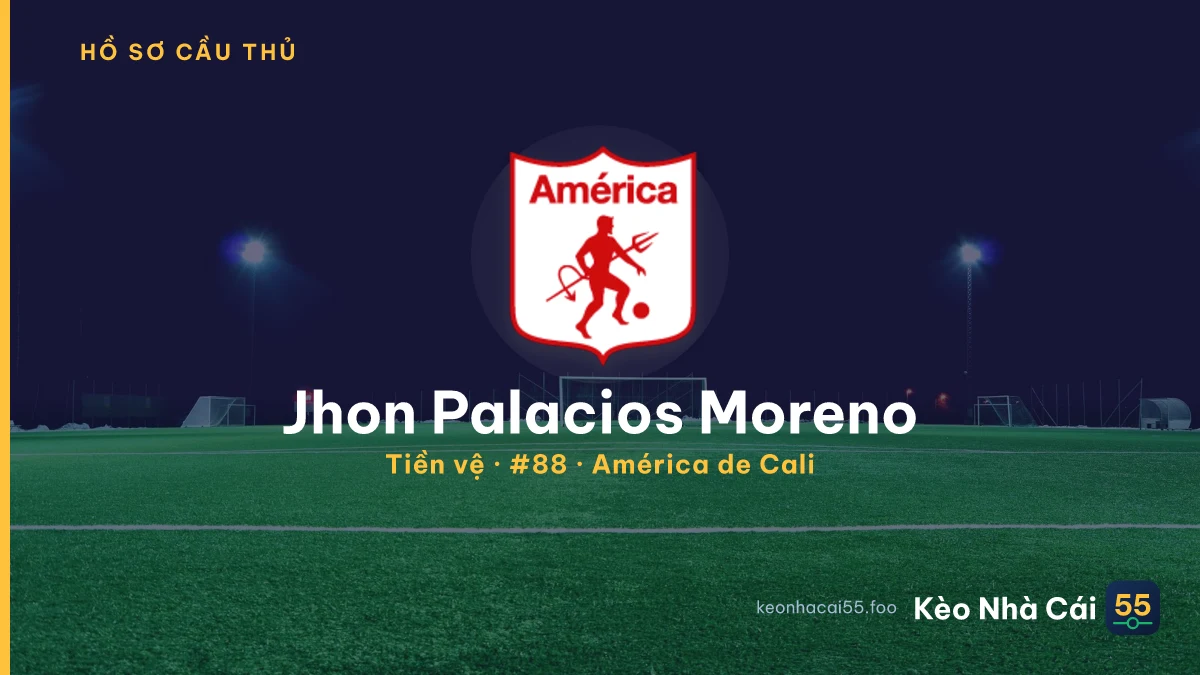 Jhon Palacios Moreno — América de Cali