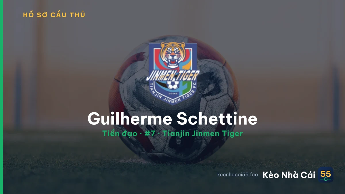 Guilherme Schettine — Tianjin Jinmen Tiger