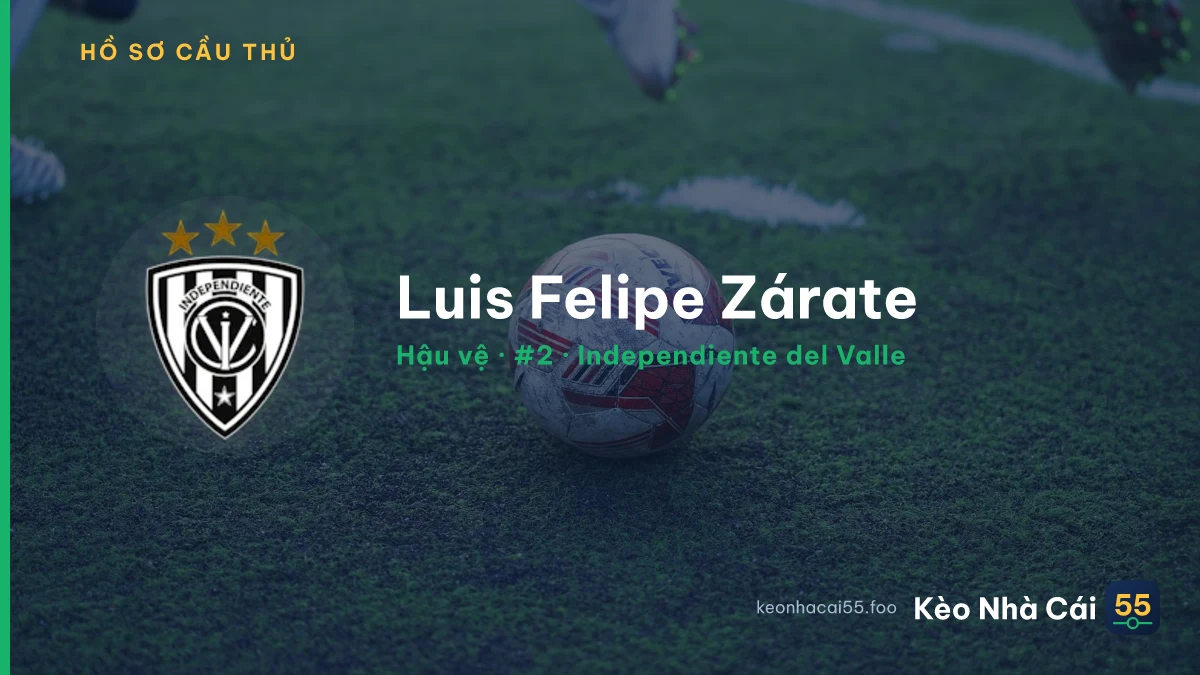 Luis Felipe Zárate — Independiente del Valle
