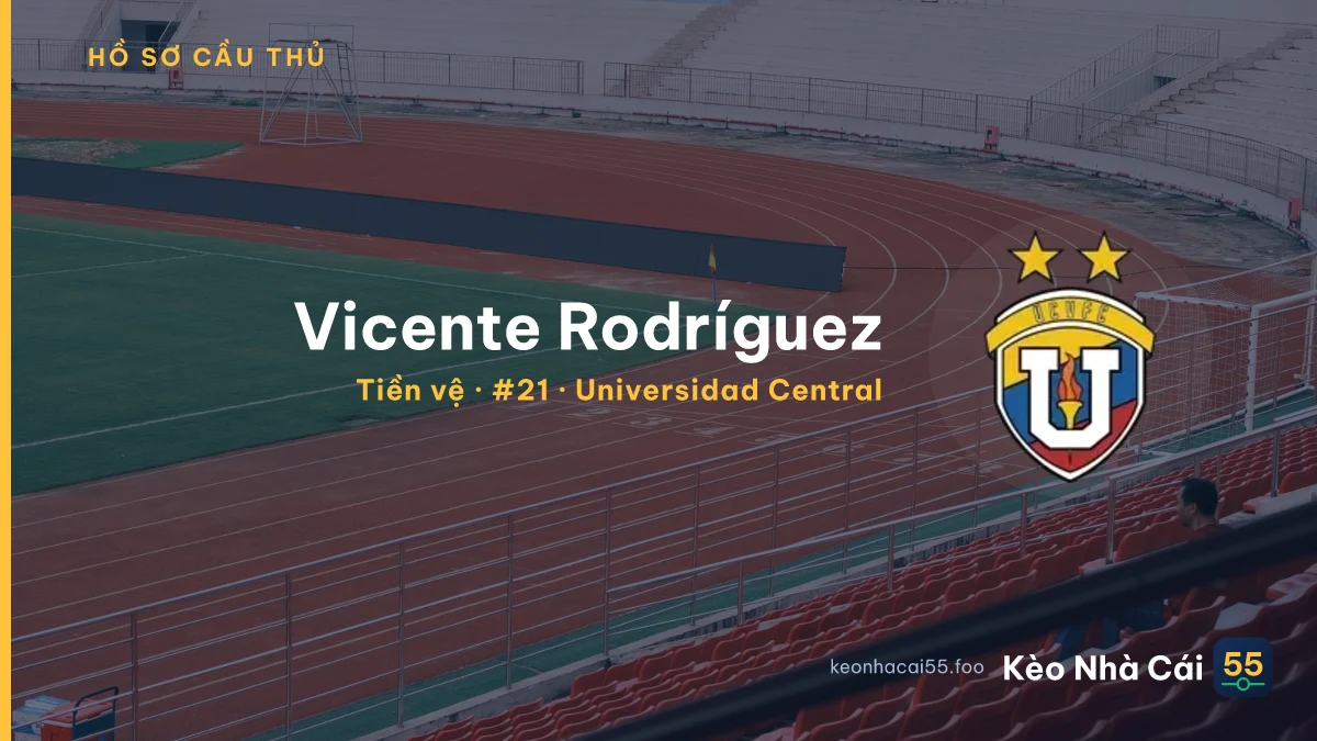 Vicente Rodríguez — Universidad Central