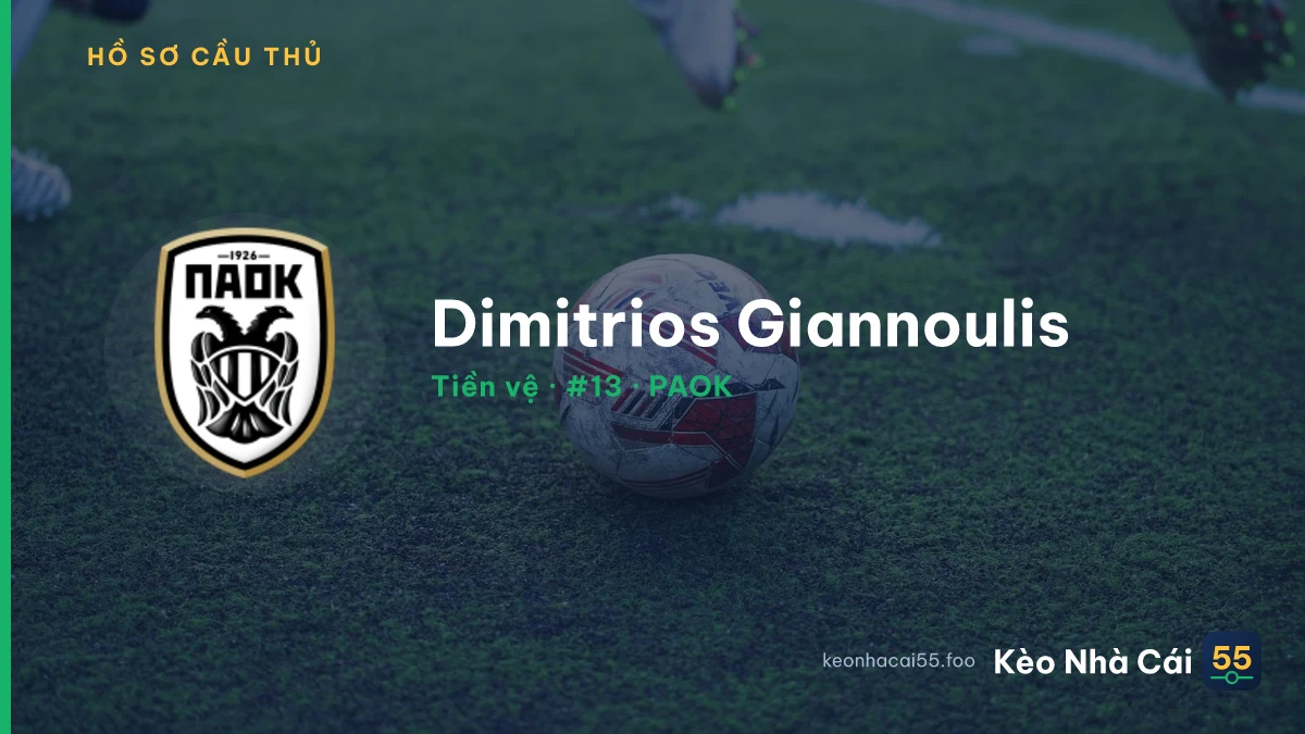 Dimitrios Giannoulis — PAOK