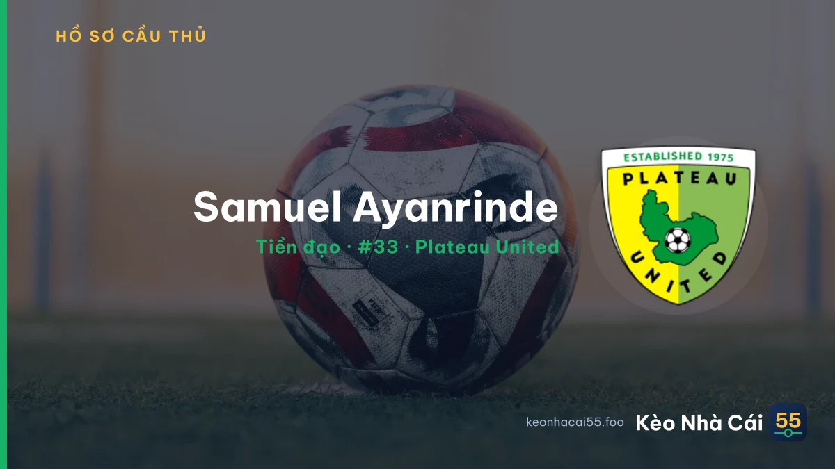 Samuel Ayanrinde — Plateau United