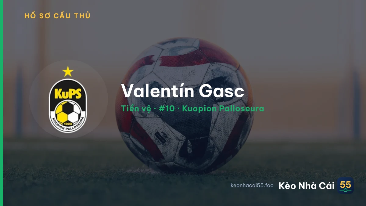 Valentín Gasc — Kuopion Palloseura