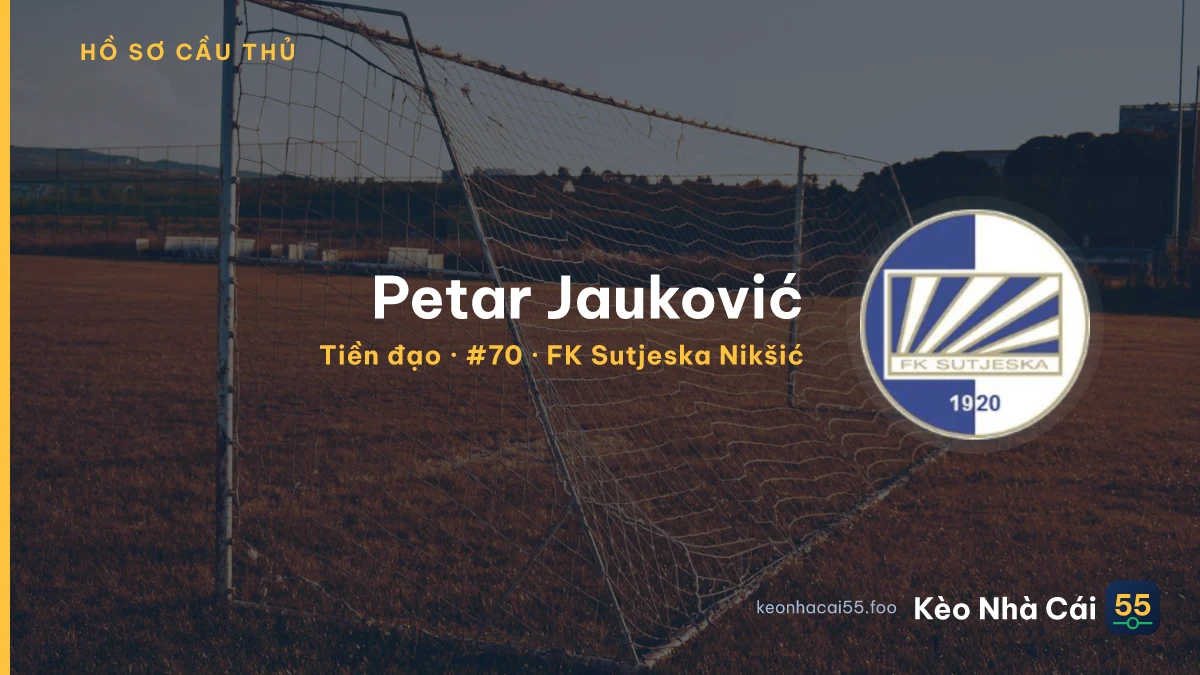 Petar Jauković — FK Sutjeska Nikšić