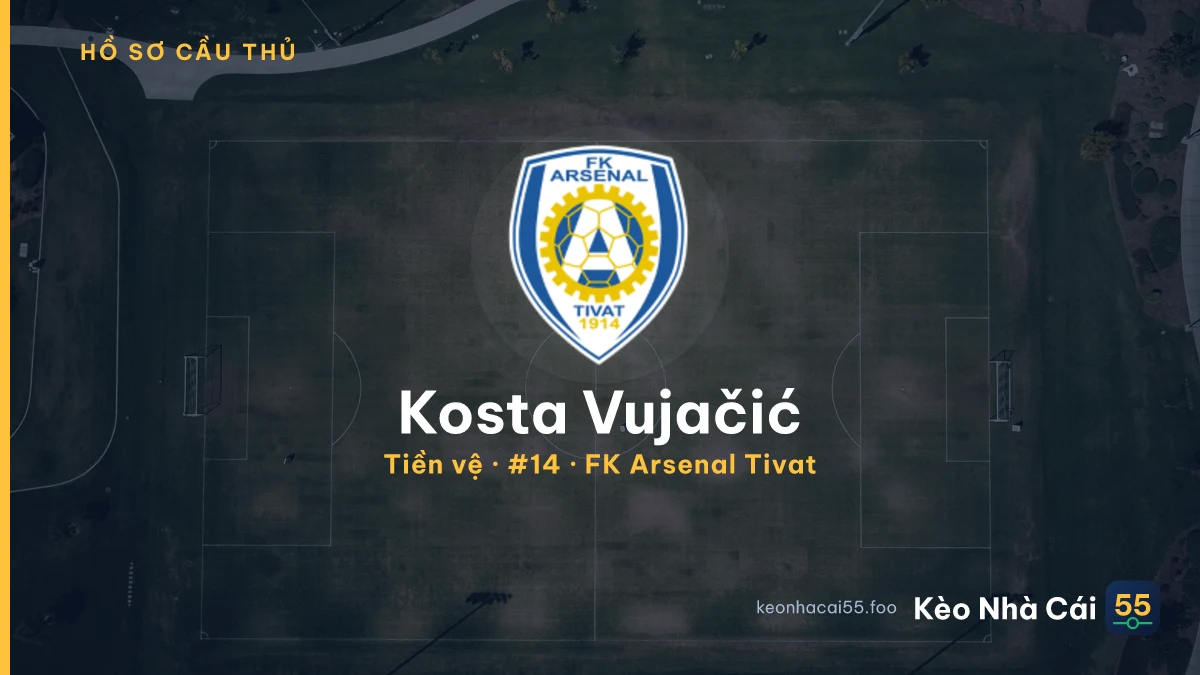 Kosta Vujačić — FK Arsenal Tivat