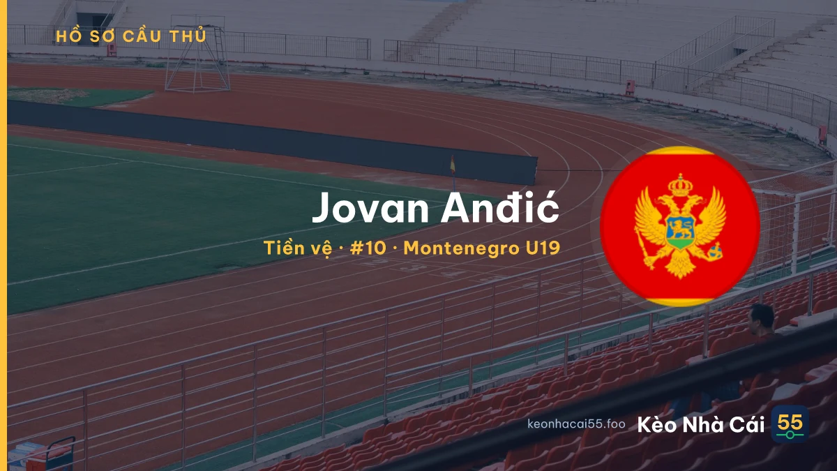 Jovan Anđić — Montenegro U19