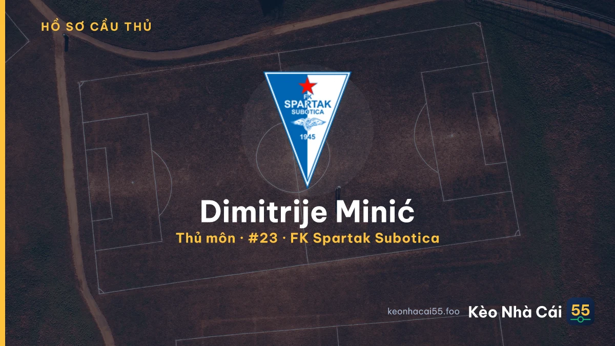 Dimitrije Minić — FK Spartak Subotica