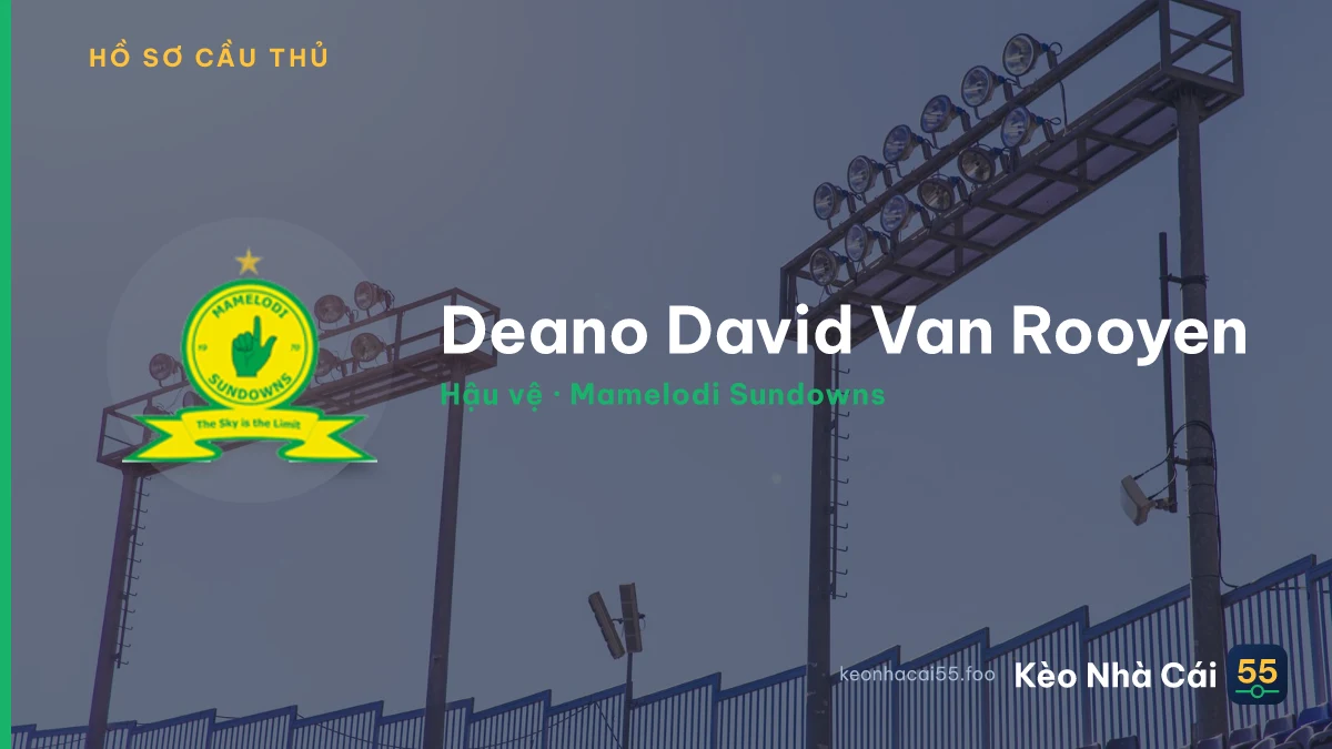 Deano David Van Rooyen — Mamelodi Sundowns